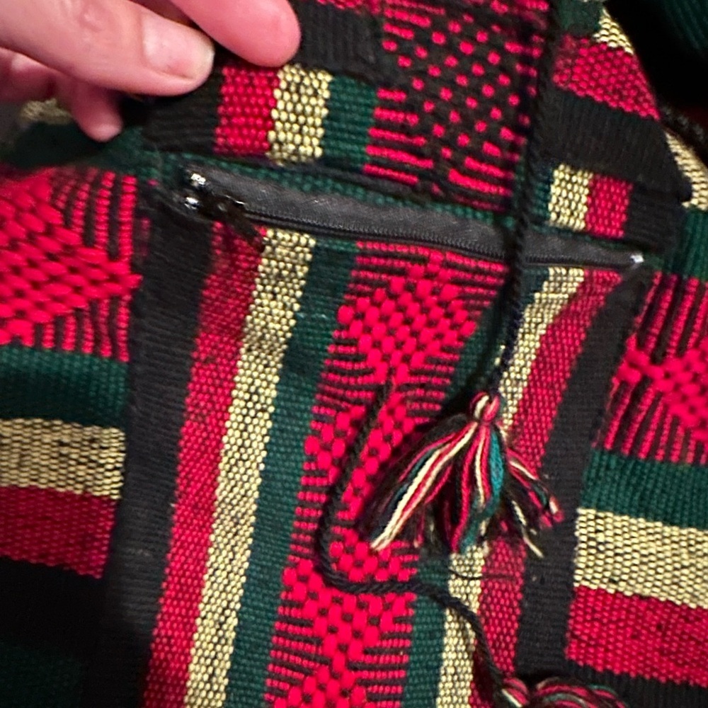 Woven Rasta backpack - Picture 4 of 8